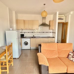 salon cocina alojamiento 1 dormitorio