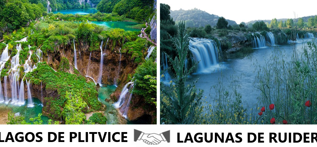 Las lagunas de ruidera y los lagos de Plitvice